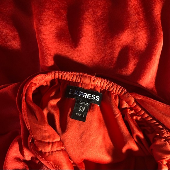 Silky red strappy dress 👗 - Picture 11 of 11